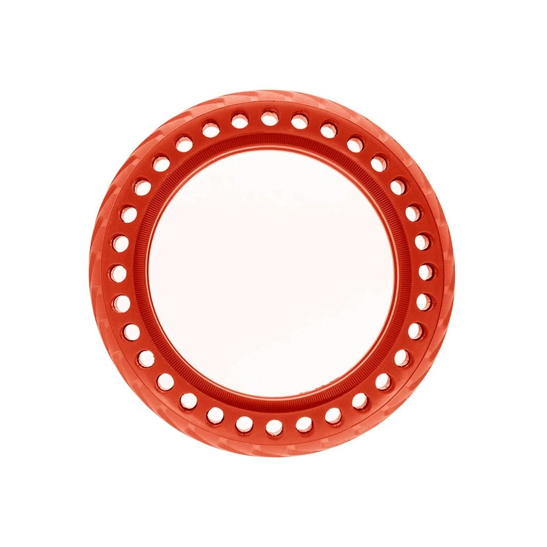 2. Anvelopa plina perforata trotineta 8.5 2 pentru Xiaomi Rosie