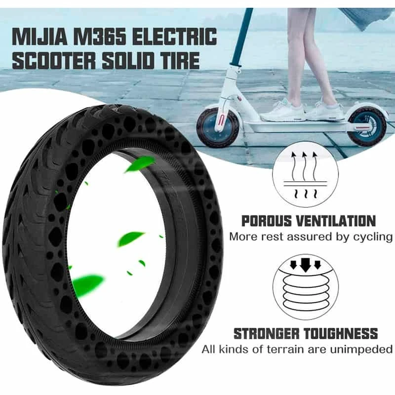 4. Anvelopa plina pentru trotineta Xiaomi Model V3, 8.5 2, Galben Galben