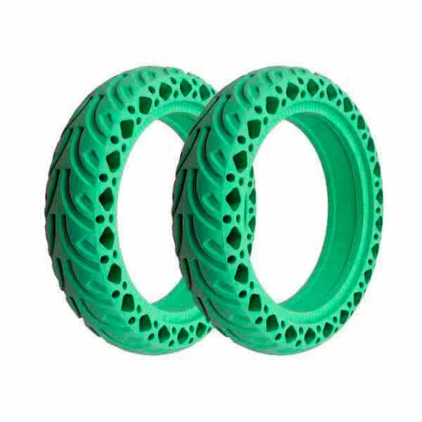 2. Anvelopa plina pentru trotineta Xiaomi Model V3, 8.5 2, Verde Verde