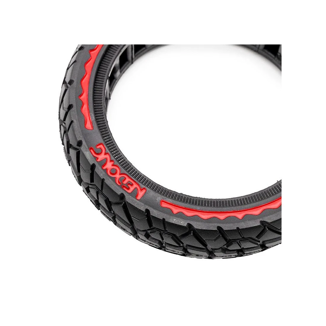 5. Anvelopa plina trotineta Nedong Ultra Light 8.5x2-6.1 B34 negru rosu Negru/Rosu