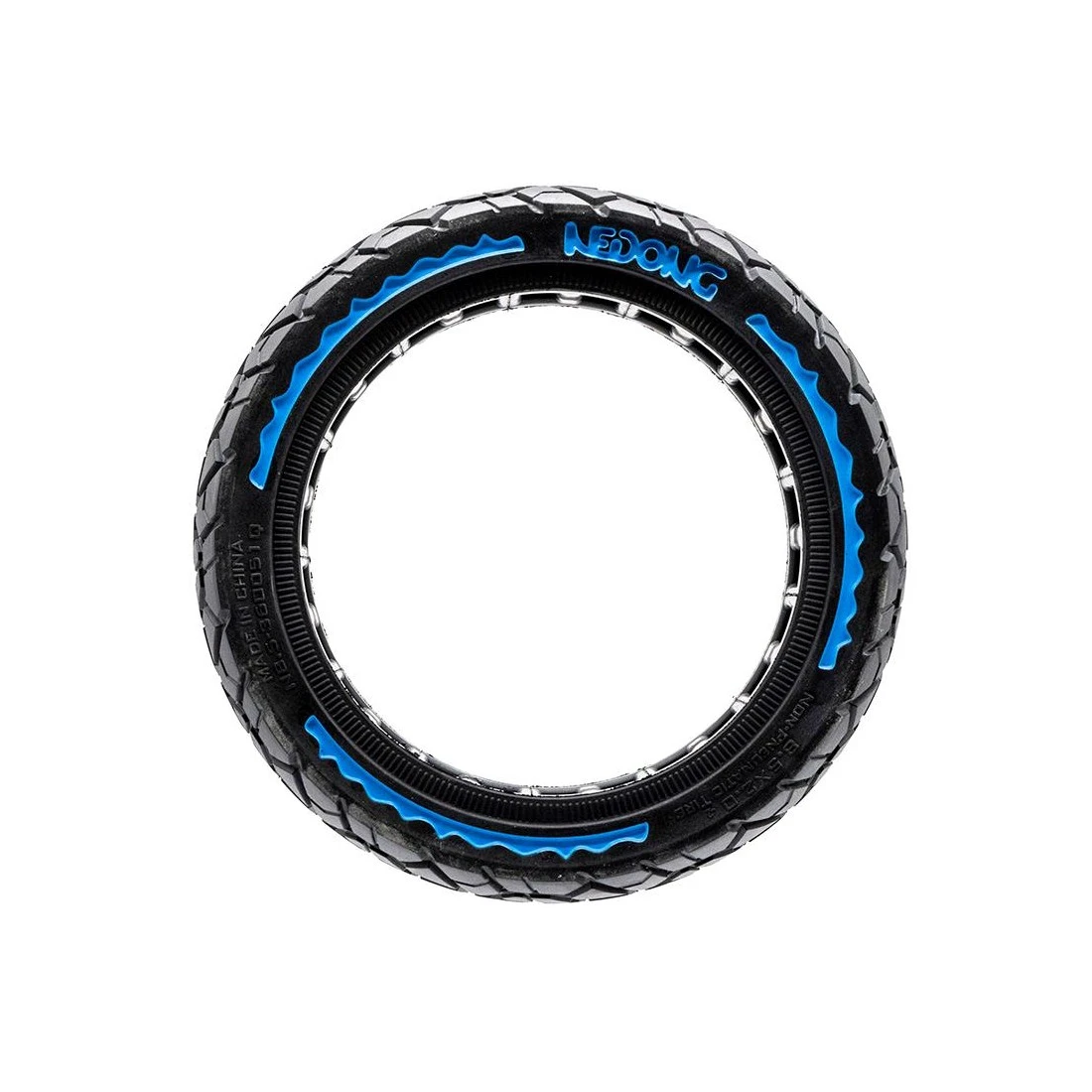3. Anvelopa plina trotineta Nedong Ultra Light 8.5x2-6.1 B34 negru albastru Negru/Albastru