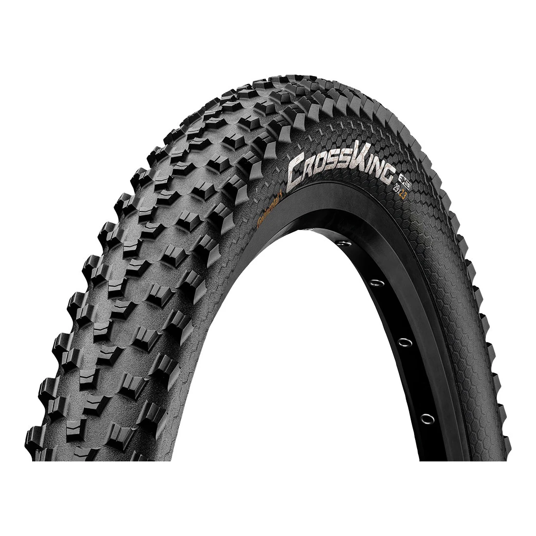 1. Anvelopa pe sarma Continental Cross King 20, Negru, 50-406, 20x2.0 20x2.0