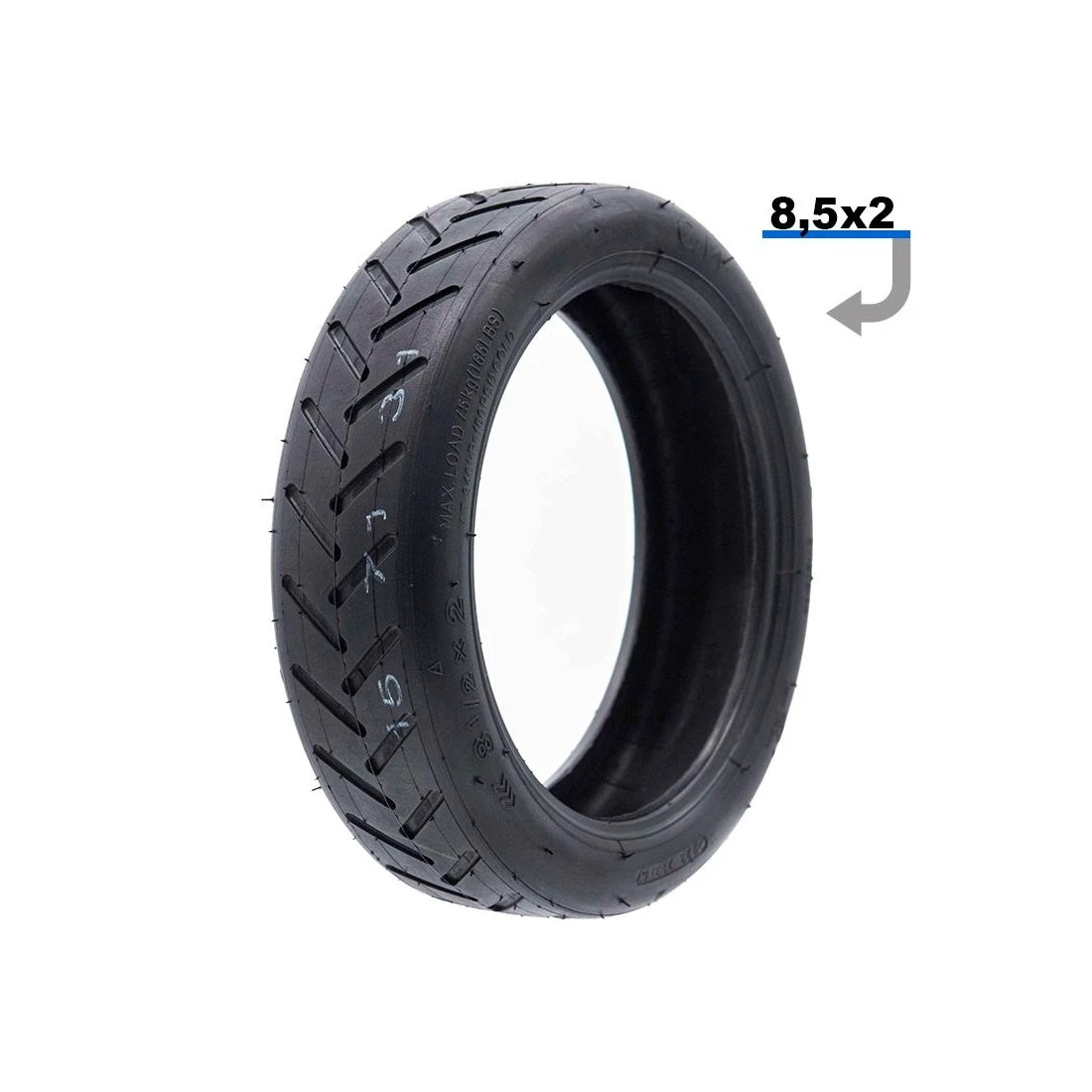 1. Anvelopa tubeless trotineta electrica 8.5 2