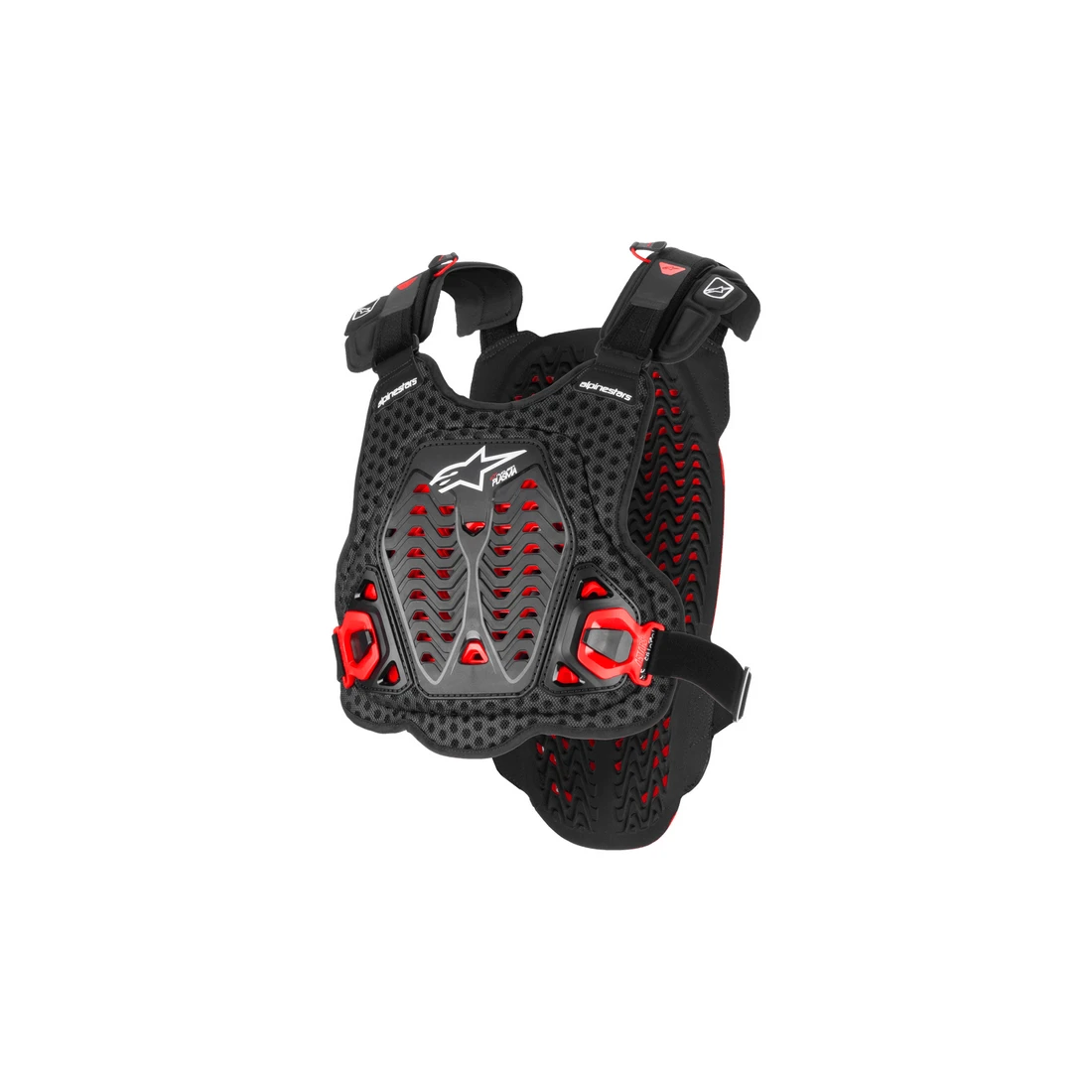 1. Armura Alpinestars A5 Plasma Chest Protector Black Red White M L M/L