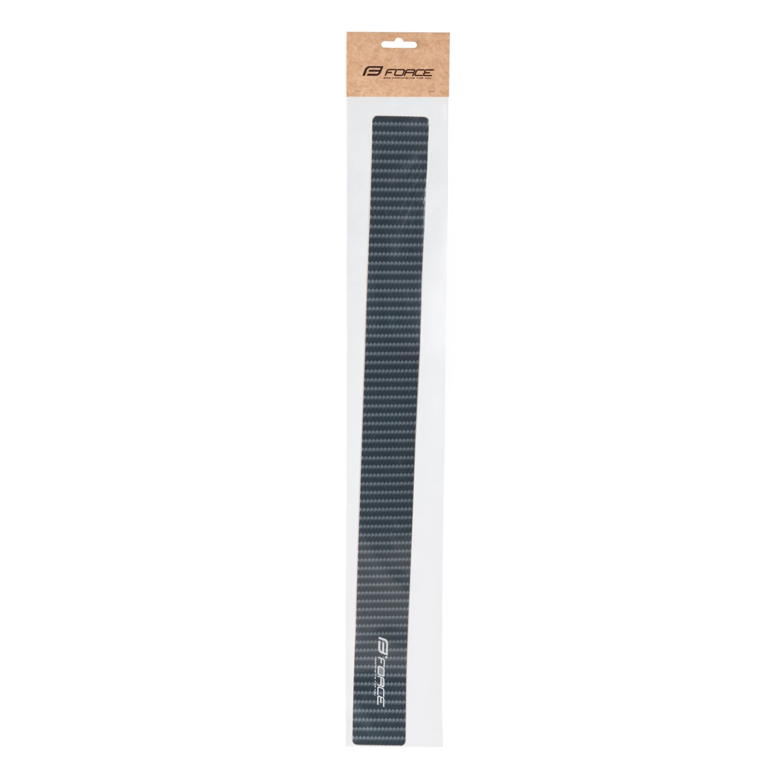 1. Autocolant protectie cadru Force negru carbon L