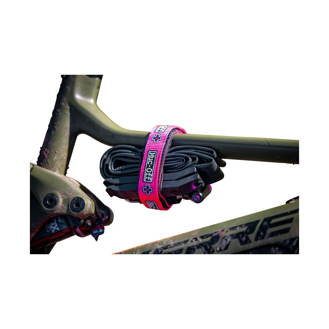 3. Banda prindere cadru Muc-Off Utility Frame Strap Roz
