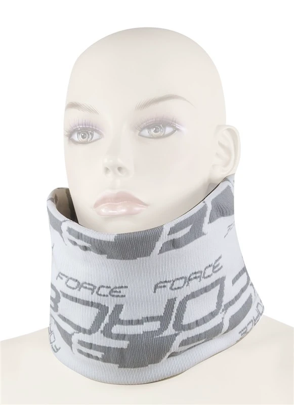 1. Bandana Force multifunctionala pentru iarna alb gri Alb/Gri, UNI