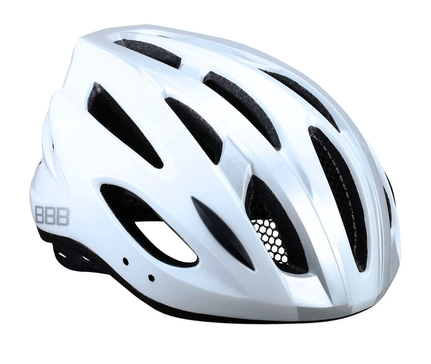 Casca BBB Condor BHE-35, alb argintiu, L (58-61cm) Alb/Argintiu, 58-61cm - 110652