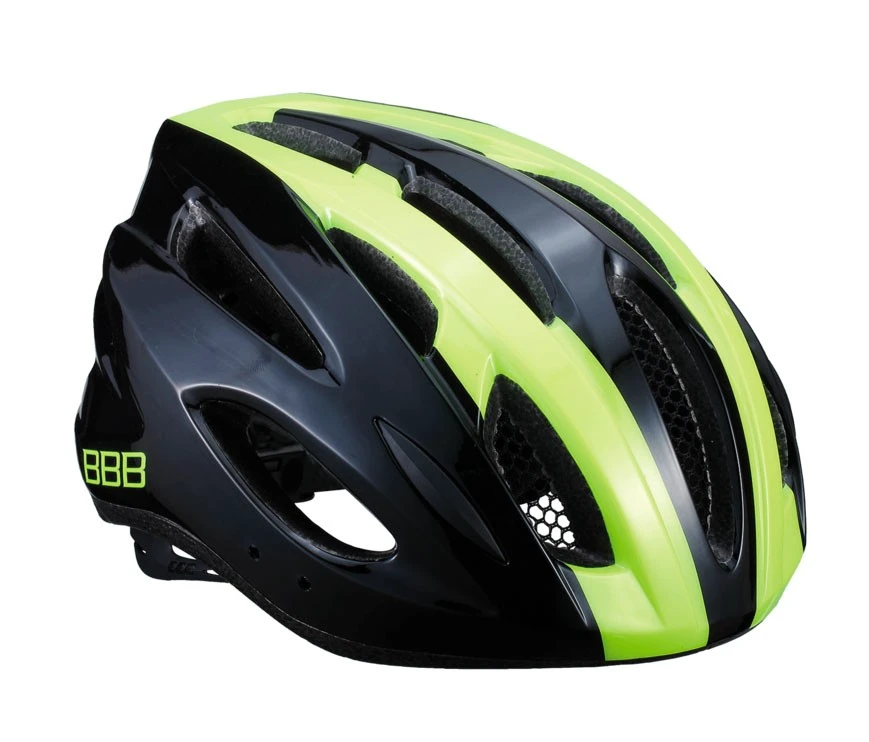 Casca BBB Condor BHE-35, negru galben fluo, M (54-58cm) 54-58cm, Negru/Galben fluo - 101694