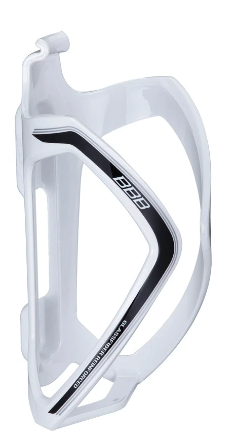 Suport bidon BBB BBC-36 FlexCage, alb lucios negru Alb/Negru - 211771