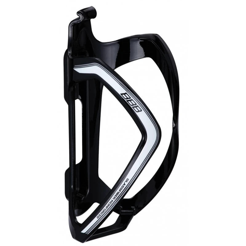 BBB Suport bidon BBC-36 FlexCage, negru lucios alb Negru/Alb - 211772