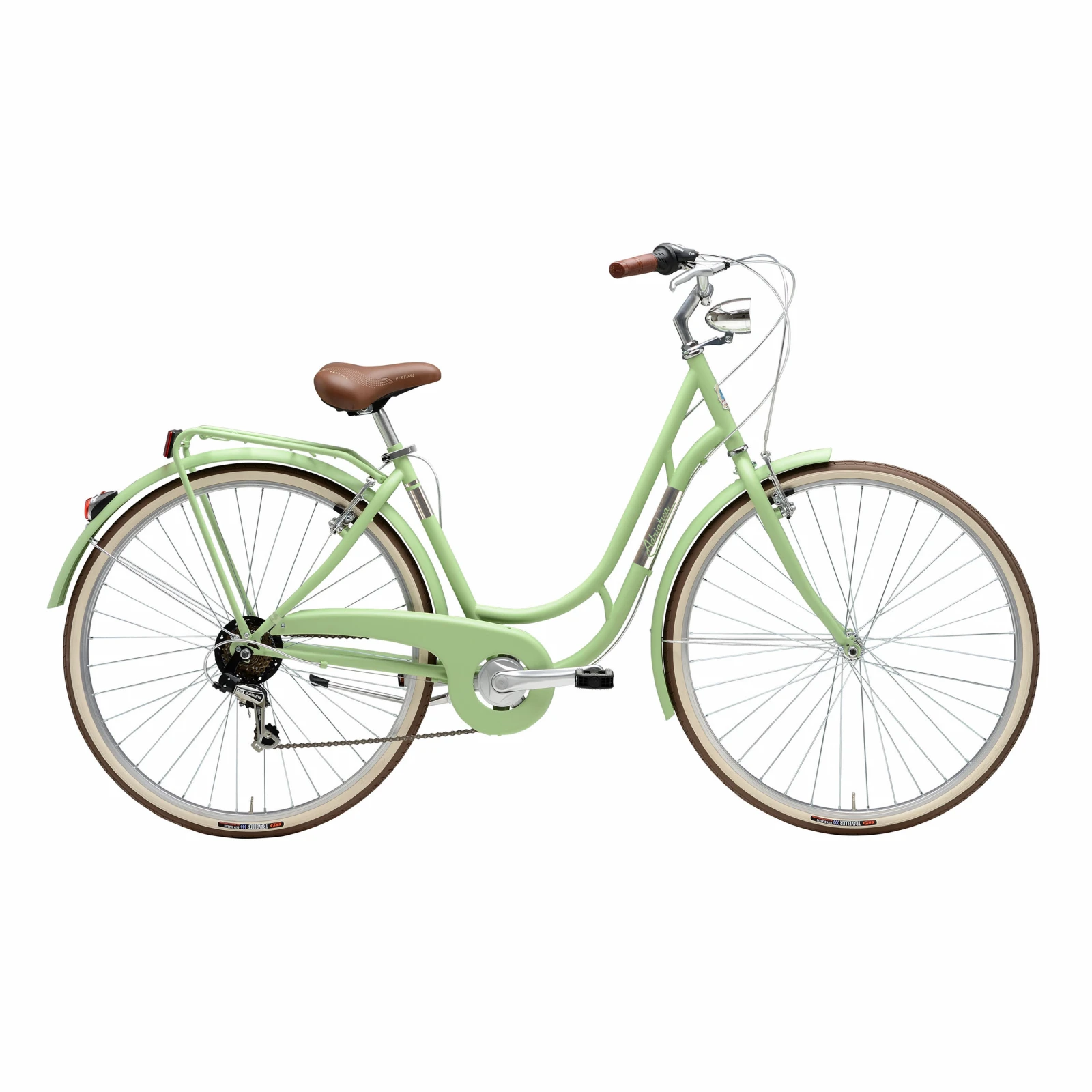 Bicicleta Adriatica Danish Lady 6v 28 Verde 48cm 48cm, Verde - 128815