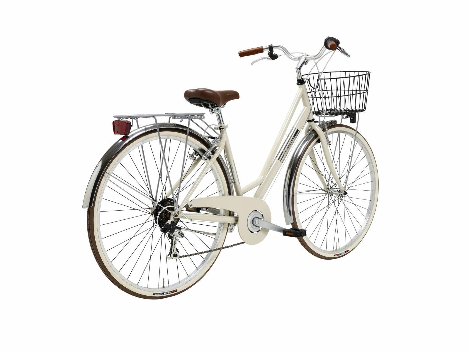 3. Bicicleta Adriatica Panarea Lady 28 Cream 450mm 45cm, Crem