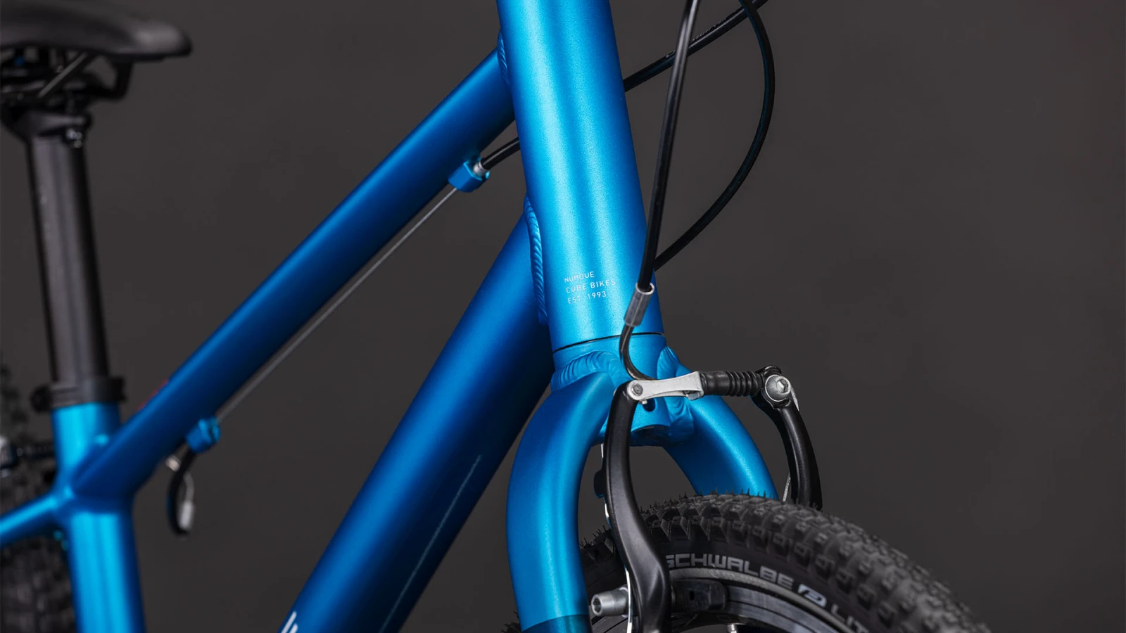 2. Bicicleta copii Cube Numove 200 TopasBlue Nebula, roti 20