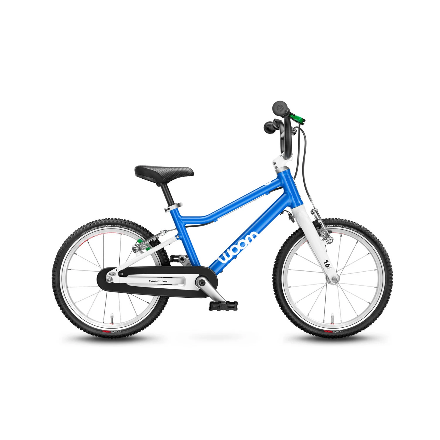 Bicicleta copii Woom 3, 16 inch, Albastru Albastru - 109104