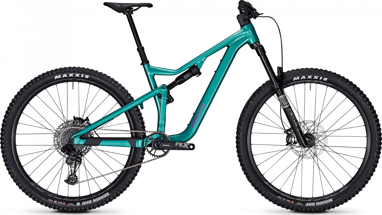 Bicicleta Focus Jam 6.8 29 Emerald Green - S (39cm) 39cm, Smarald - 130410