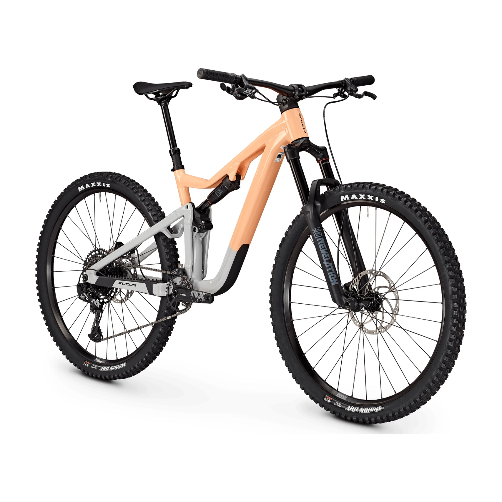 1. Bicicleta Focus Jam 6.8 29 Galben Gri 45cm (L) 45cm