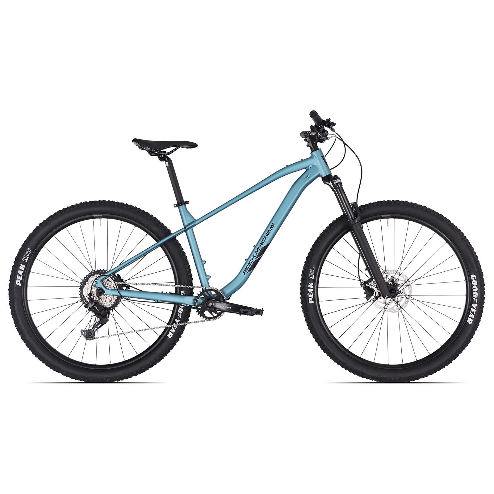 1. Bicicleta Rock Machine Blizz 10 29 Matte Zircon Blue 43cm (M) 43cm