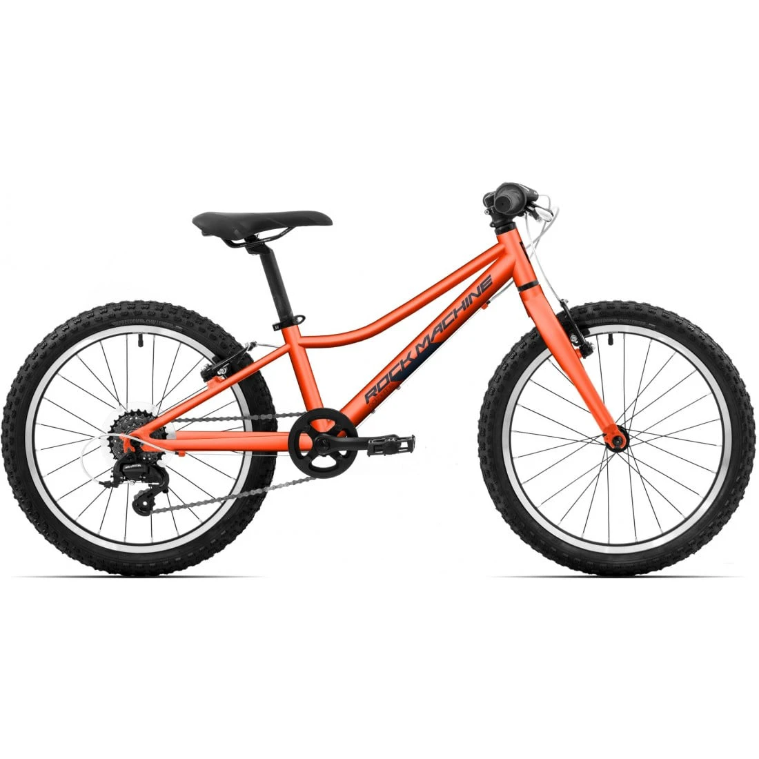 1. Bicicleta Rock Machine Catherine 20 VB Gloss Neon Gloss Coral Red