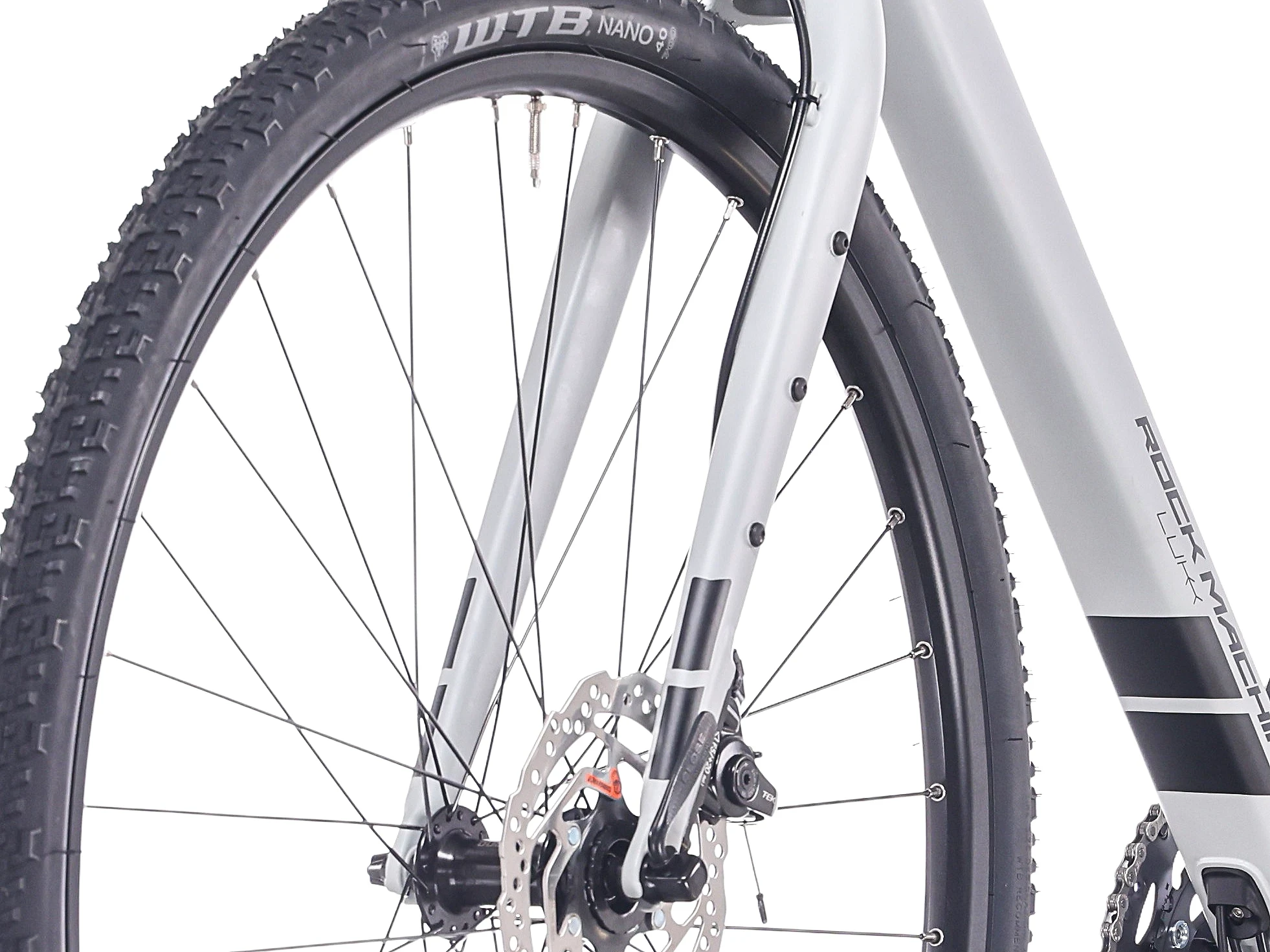 4. Bicicleta Rock Machine Lukk 20 Flat Bar 28 Matte Mouse Grey 52cm, (L) 52cm, Gri