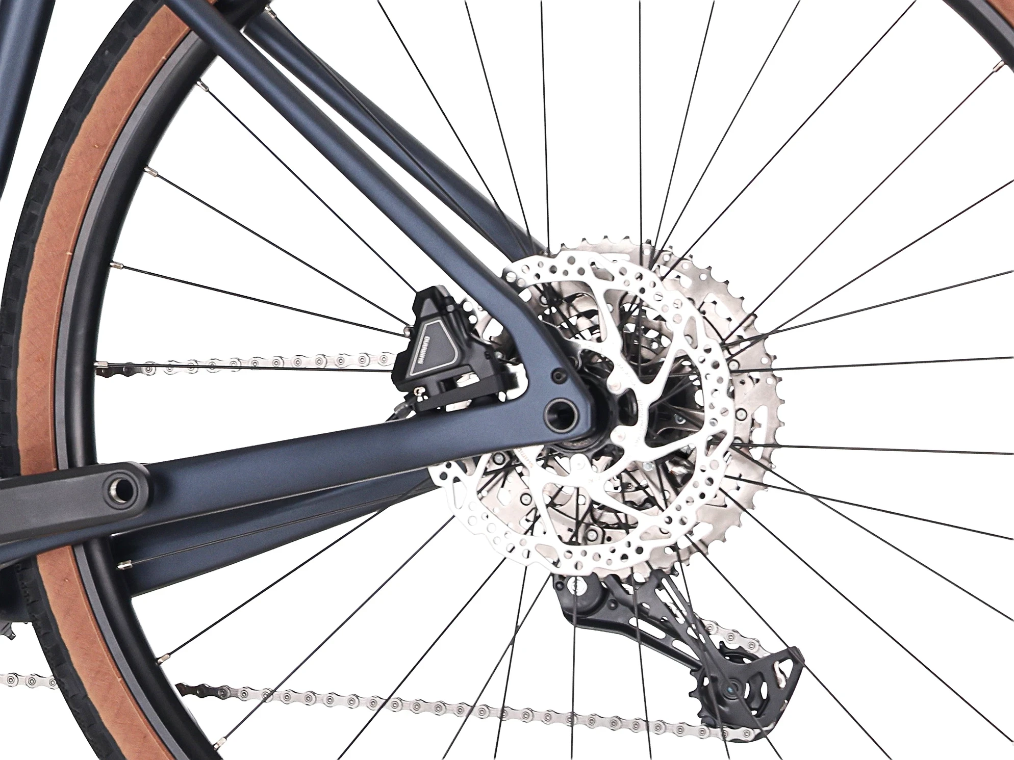3. Bicicleta Rock Machine Lukk Cr 10 28 Matte Deep Ocean Blue 54cm - (L) 54cm