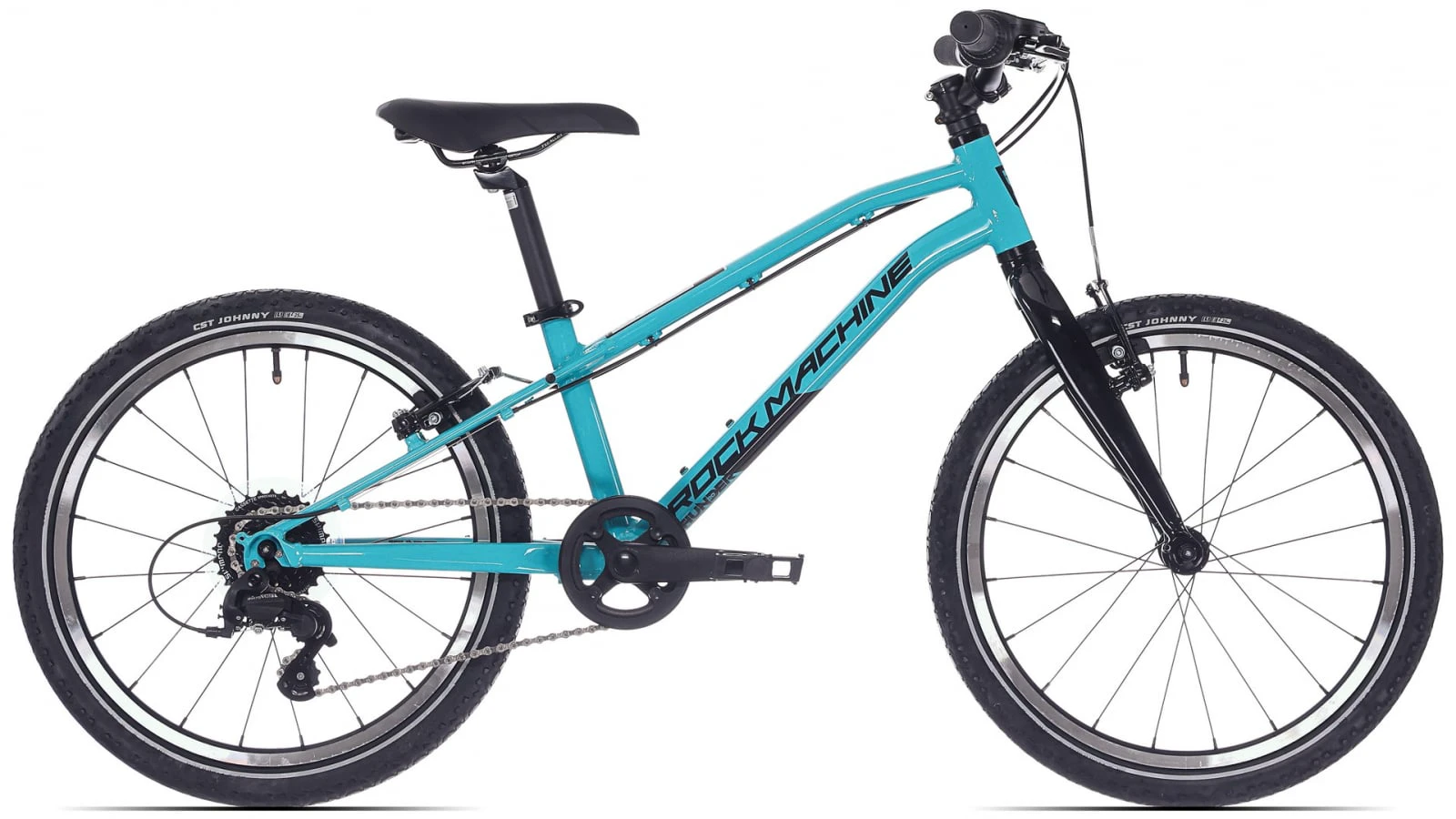 1. Bicicleta Rock Machine Thunder 20 VB Gloss Jade Blue