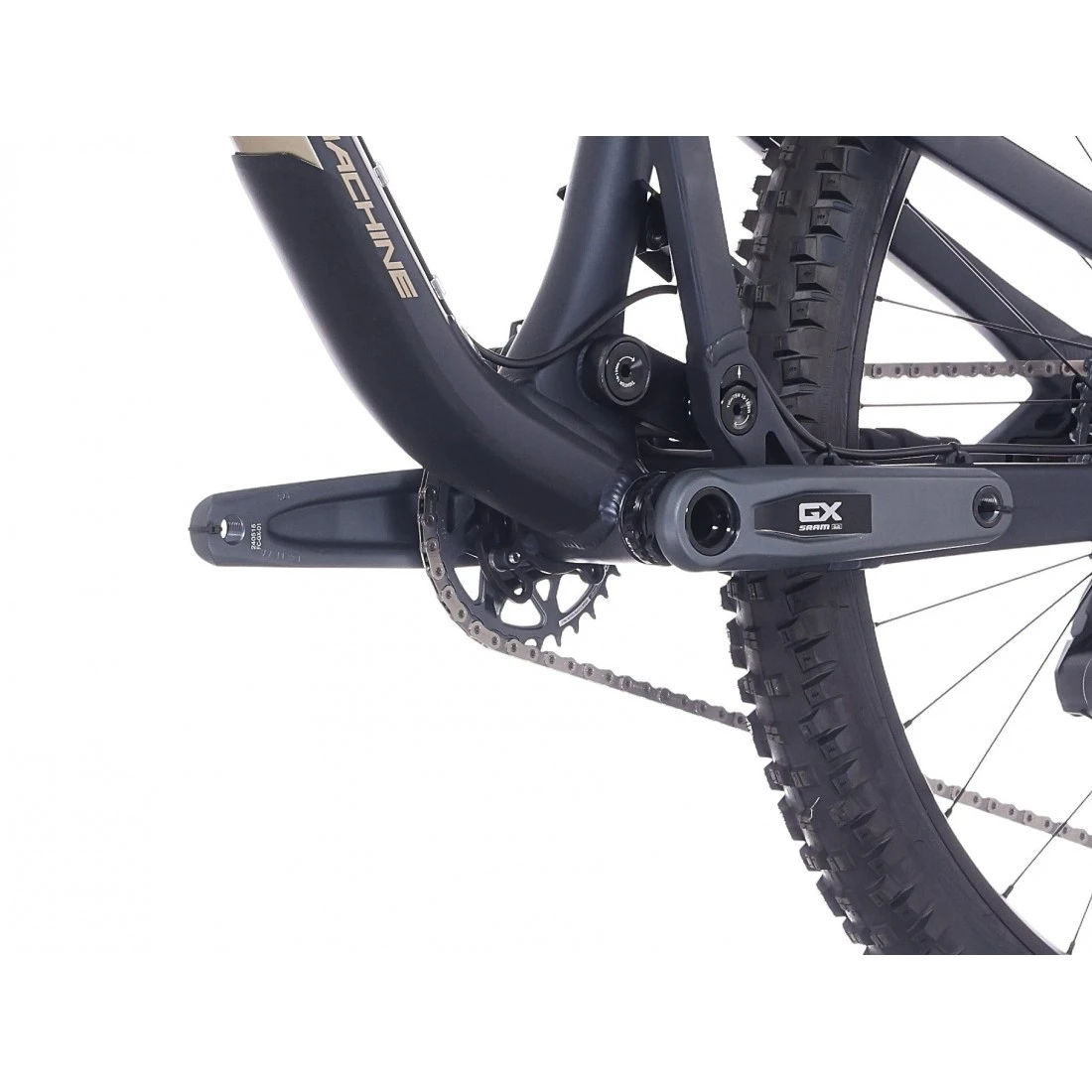 5. Bicicleta Rock Machine Whizz FS III 90 AXS 27.5 Matte Deep Ocean Blue, 41cm (16.0 , M) 41cm, Bleumarin