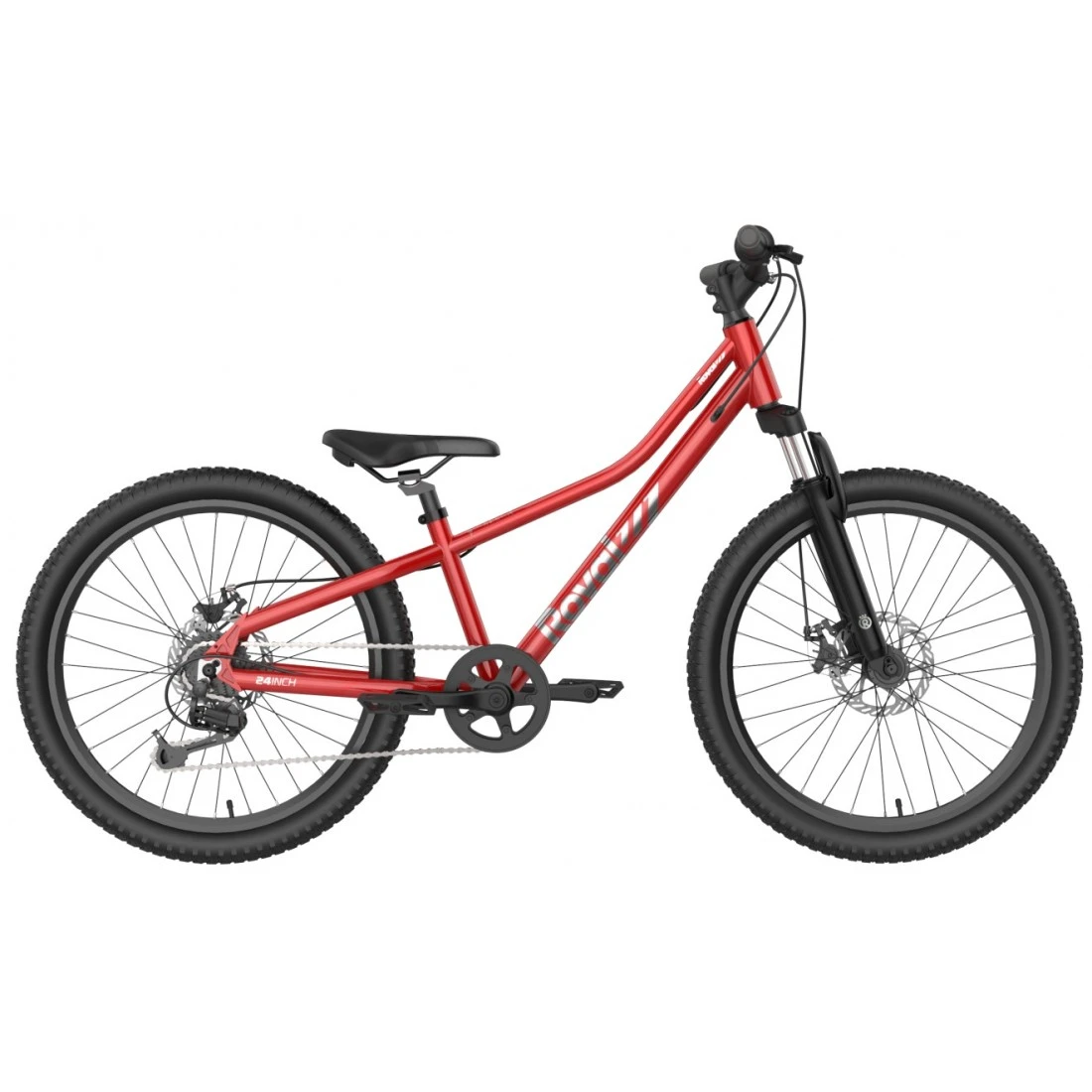 Bicicleta Royal Baby 7-17, 24 inch, Rosu Rosu - 130061