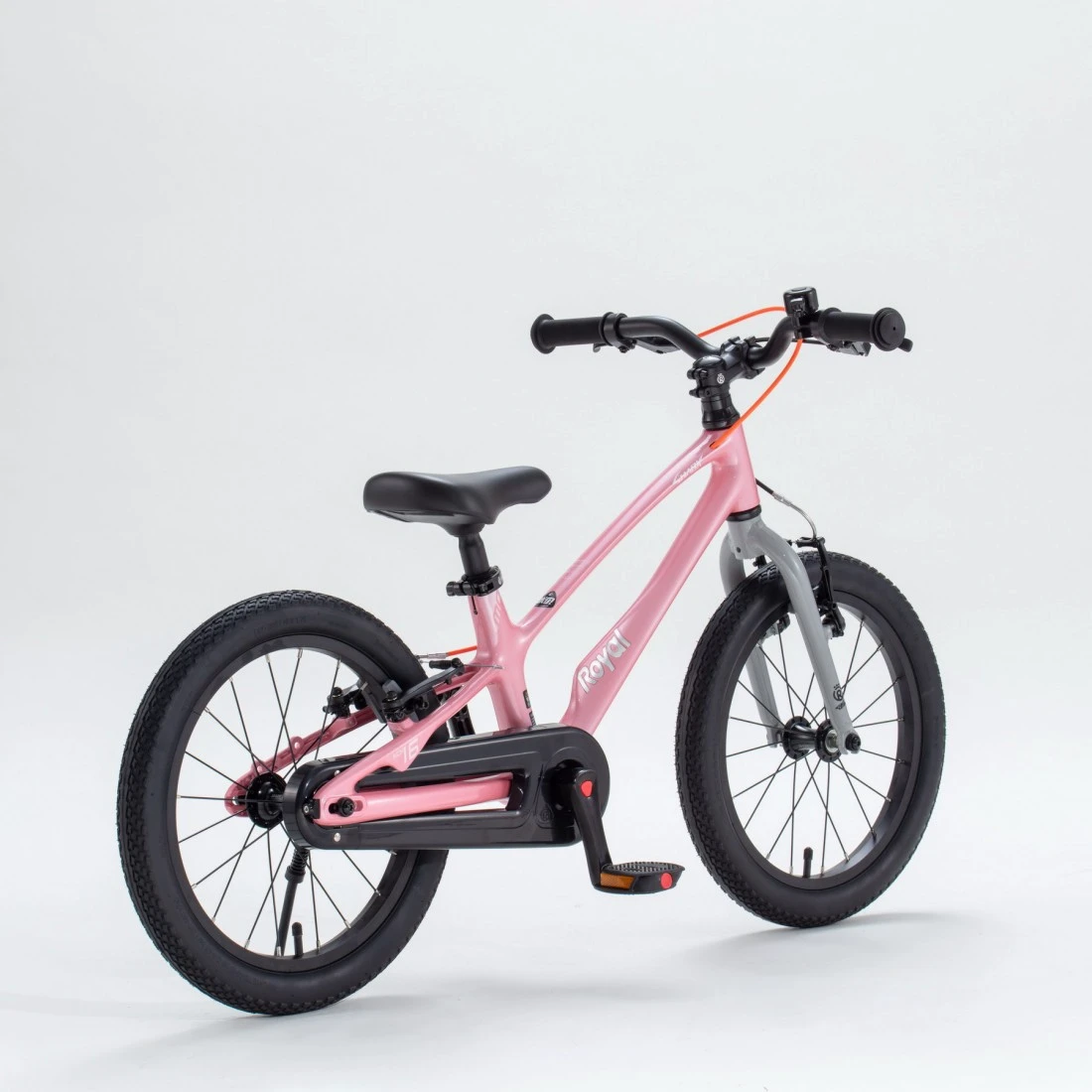 7. Bicicleta Royal Baby EZ Space Shark 14 Pink Roz