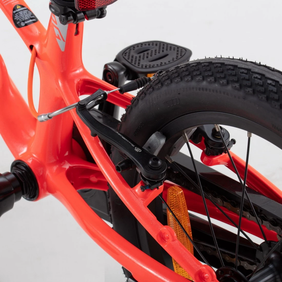 3. Bicicleta Royal Baby EZ Space Shark 16 Orange Portocaliu