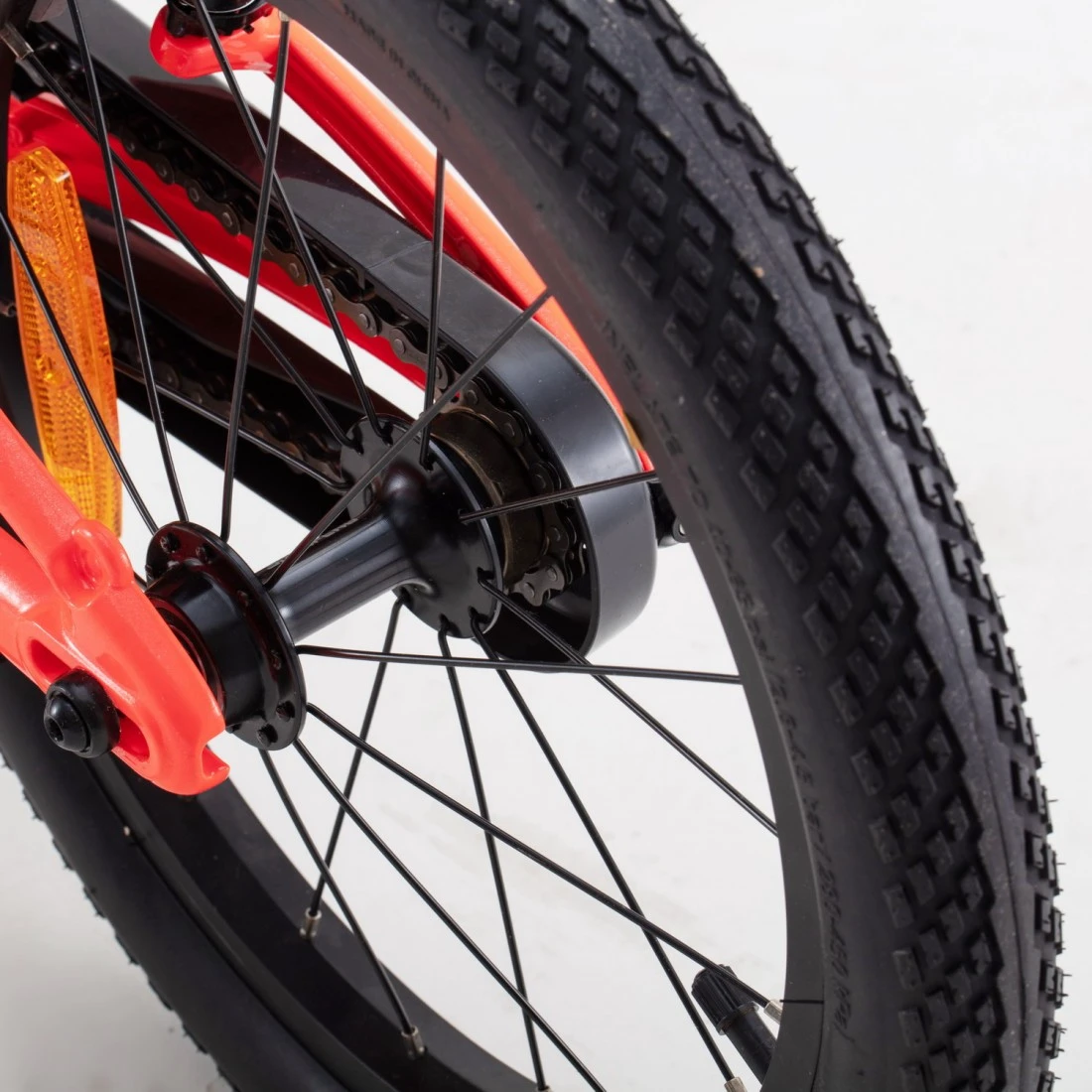 2. Bicicleta Royal Baby EZ Space Shark 16 Orange Portocaliu