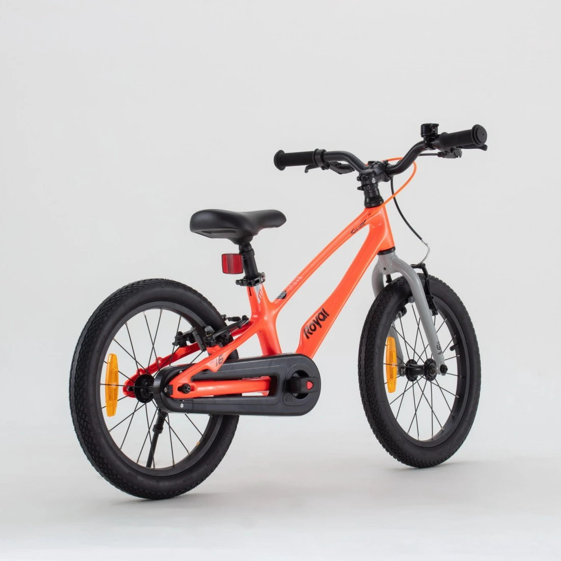 10. Bicicleta Royal Baby EZ Space Shark 16 Orange Portocaliu