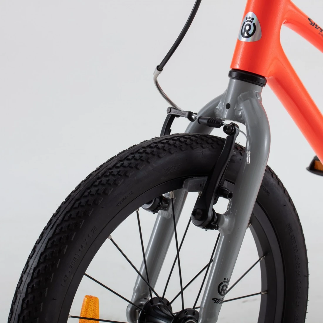 5. Bicicleta Royal Baby EZ Space Shark 16 Orange Portocaliu