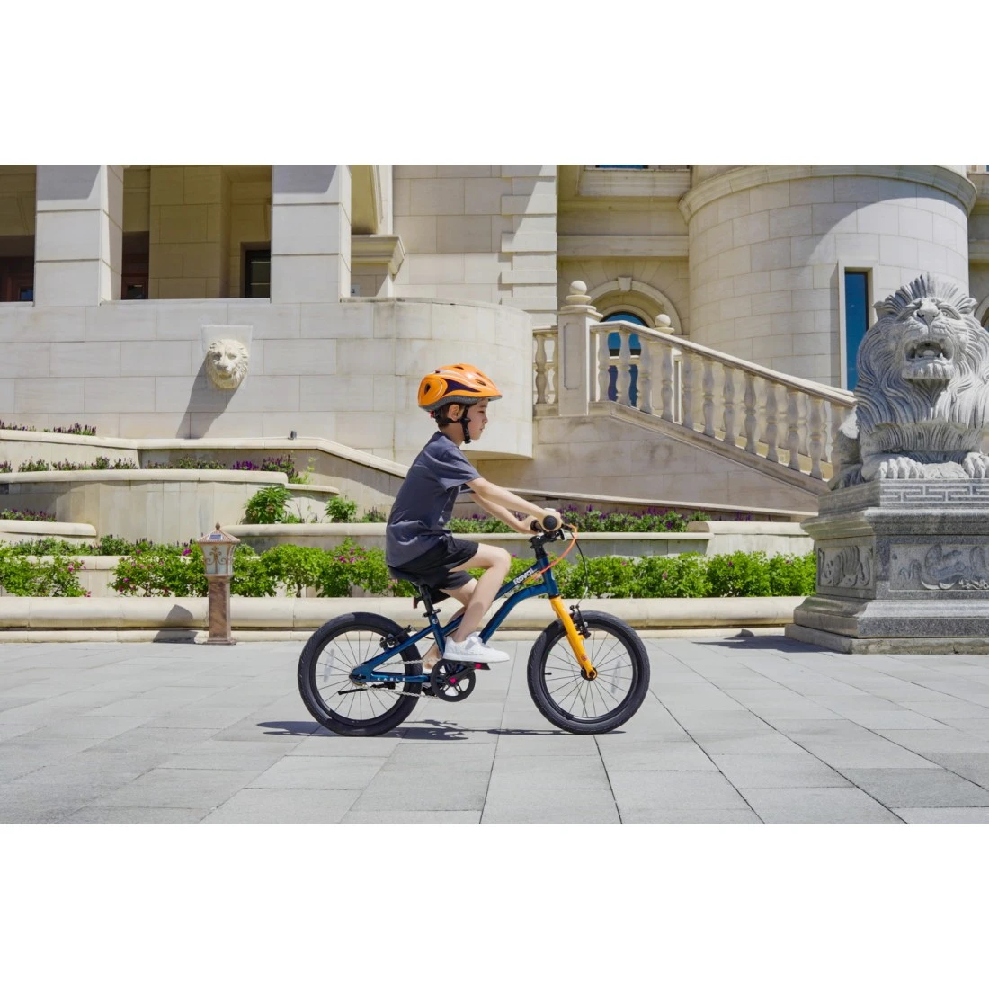 2. Bicicleta Royal Baby Kable-EZ, 14 inch, Auriu Auriu