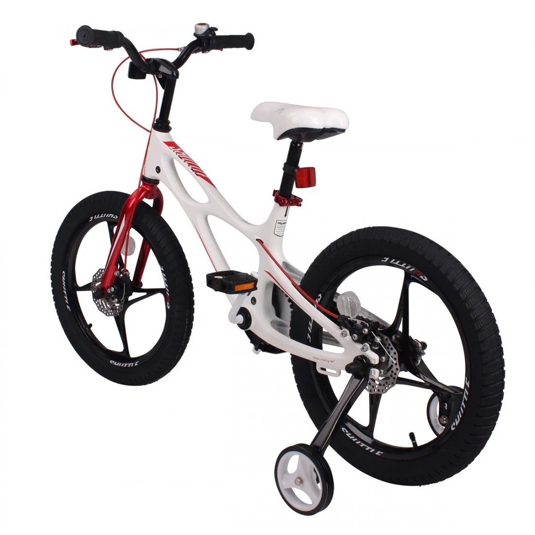 3. Bicicleta Royal Baby Space Shuttle, 18 inch, Alb Alb