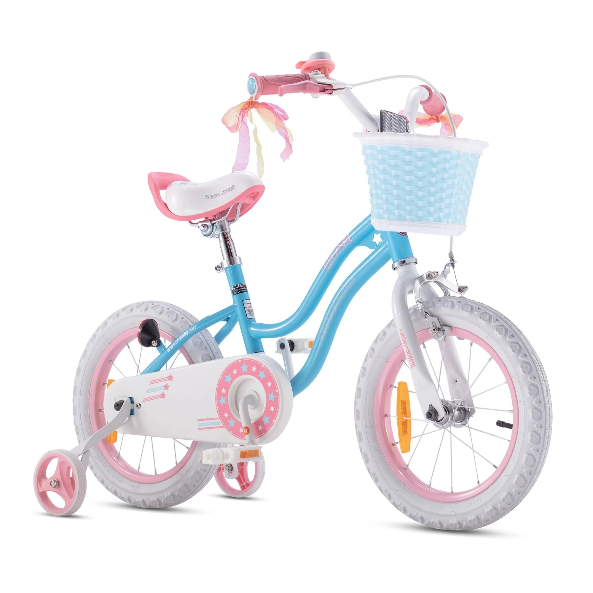 2. Bicicleta Royal Baby Star Girl 12 Blue Bleu