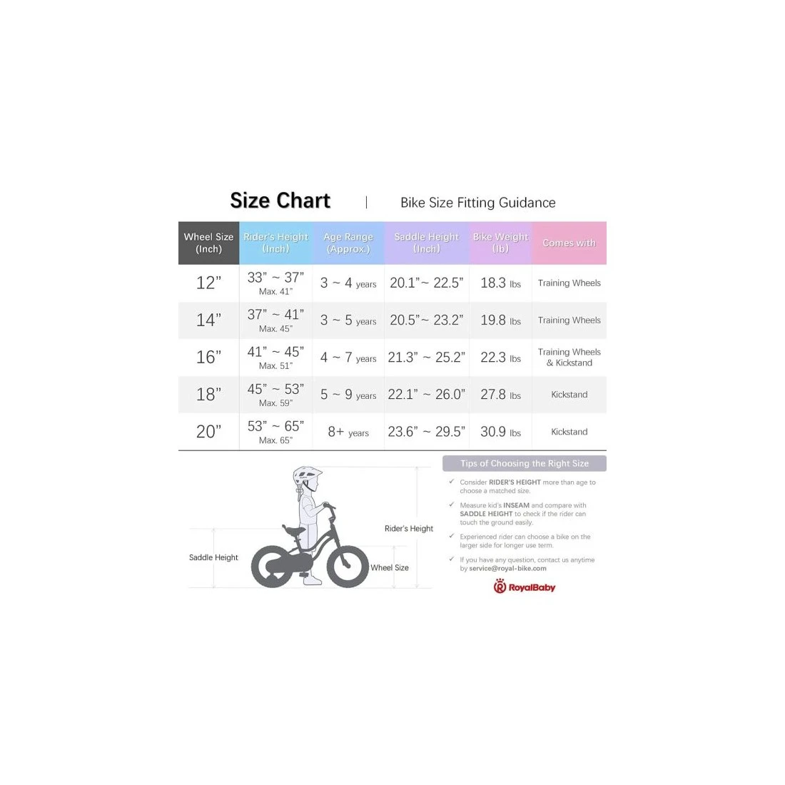 4. Bicicleta Royal Baby Star Girl 16 Purple Mov