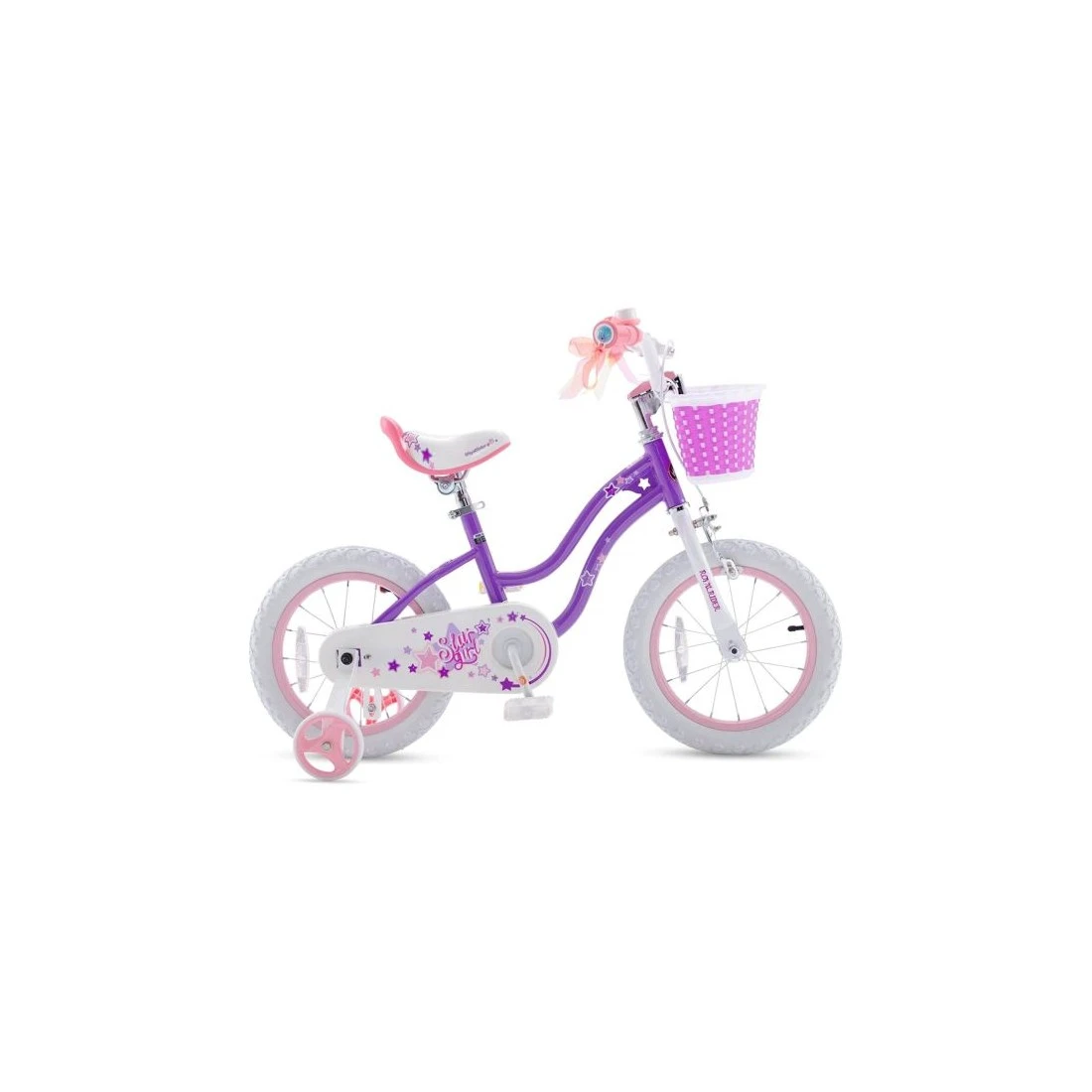 2. Bicicleta Royal Baby Star Girl 16 Purple Mov