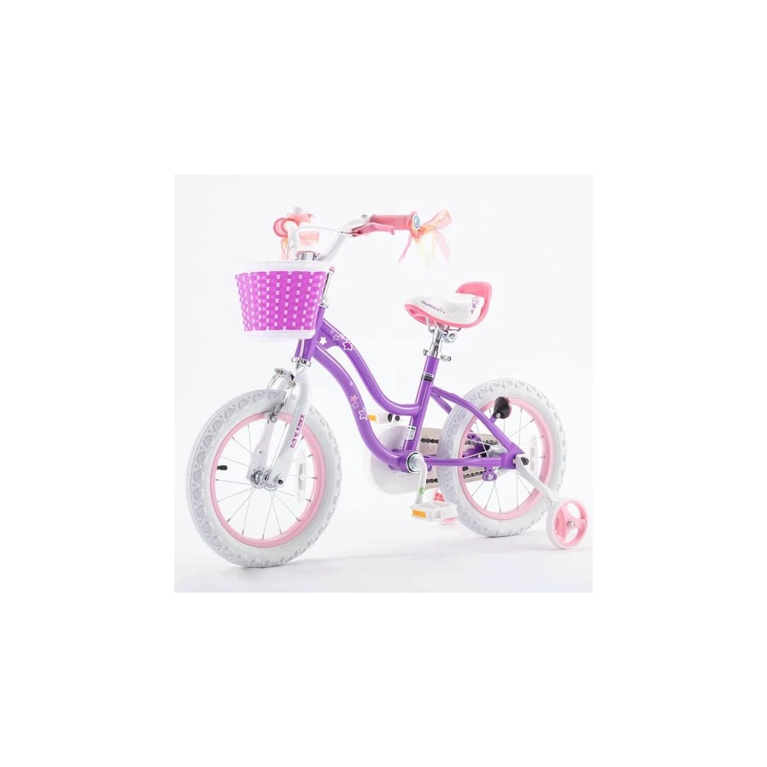 3. Bicicleta Royal Baby Star Girl 16 Purple Mov