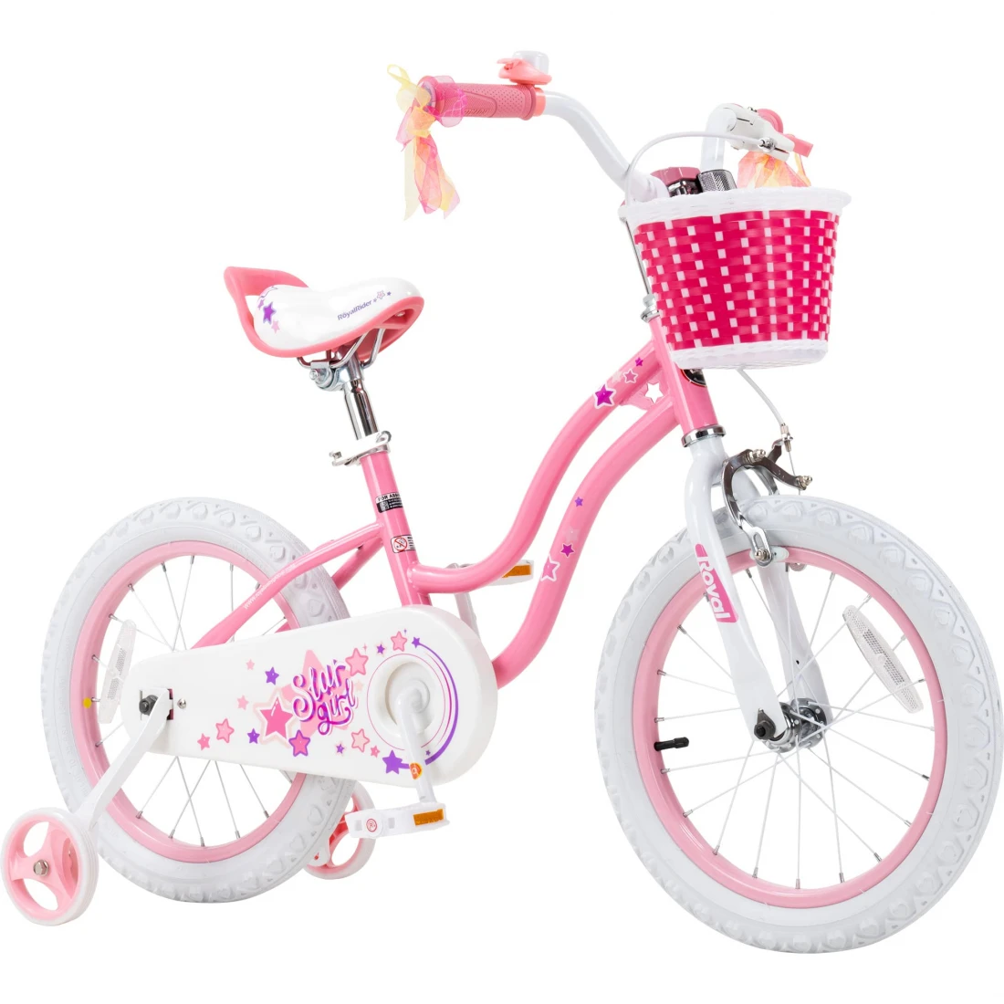 2. Bicicleta Royal Baby Star Girl 20 Pink