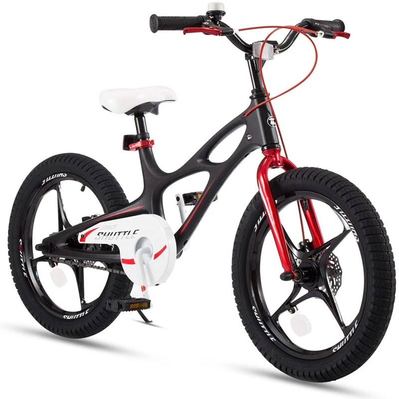 1. Bicicleta Royal Baby Space Shuttle, 18 inch, Negru Negru
