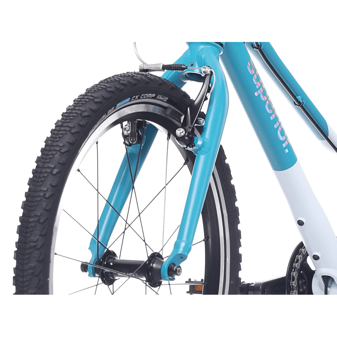 6. Bicicleta Superior F.L.Y. 20 VB Matte Teal Turcoaz/Gri