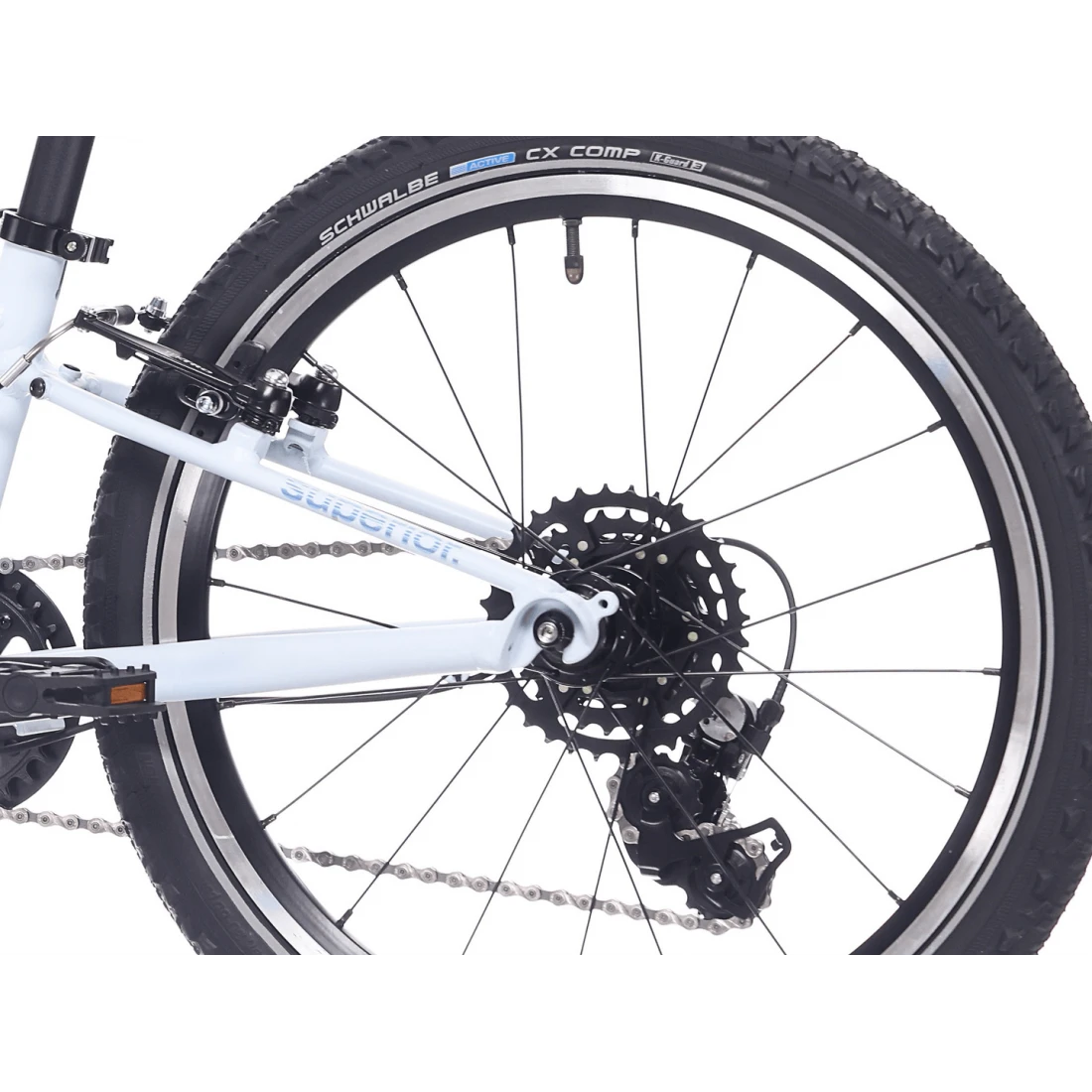 4. Bicicleta Superior F.L.Y. 20 VB Matte Teal Turcoaz/Gri
