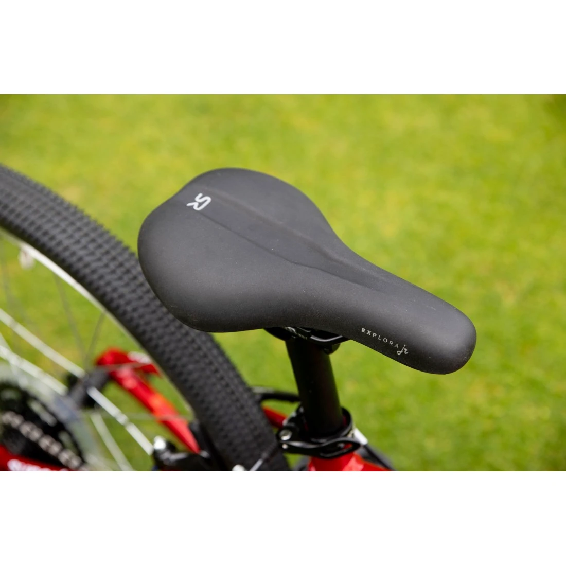 6. Bicicleta Superior RACER 24 Gloss Racing Red Rosu
