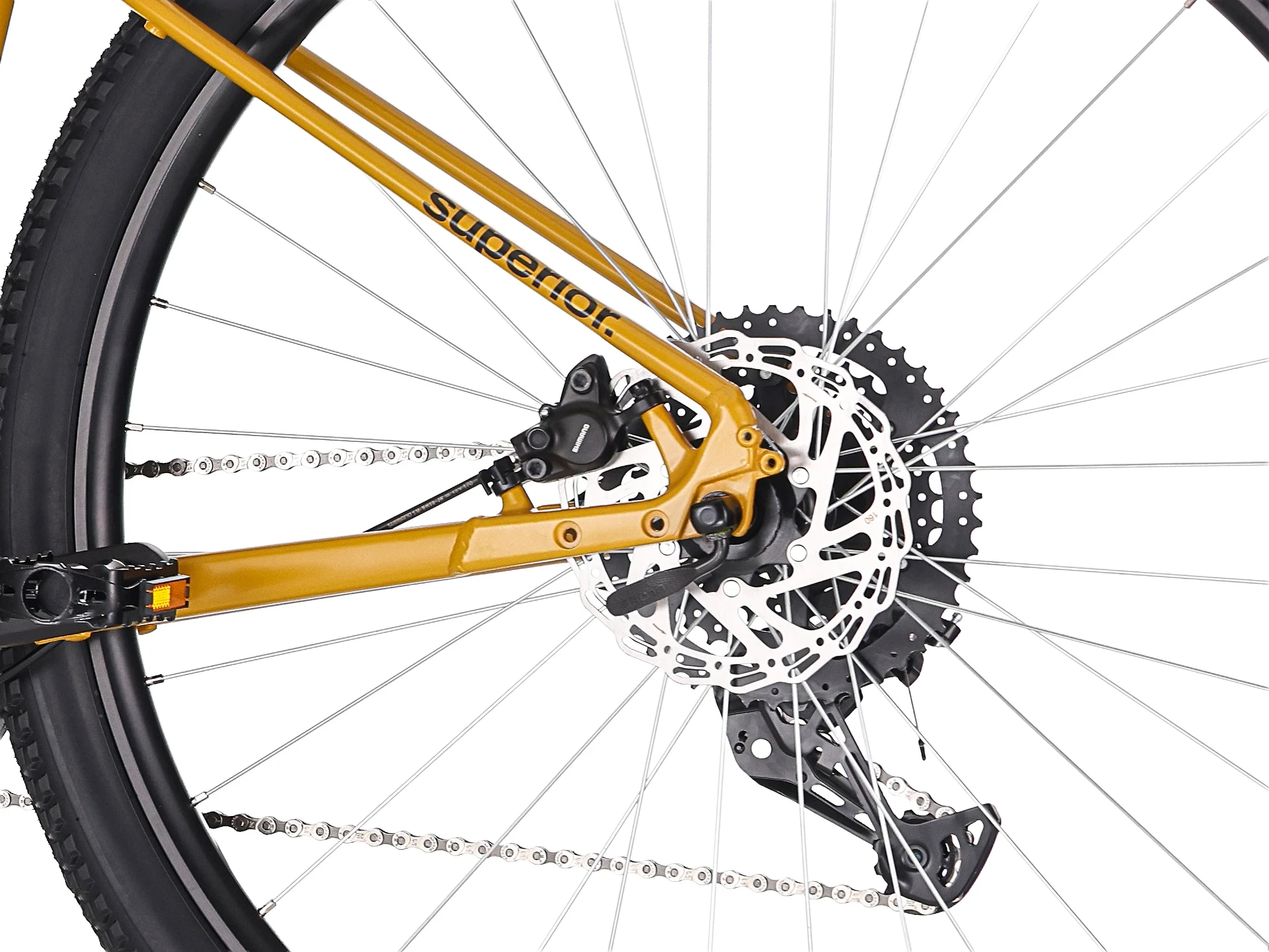 7. Bicicleta Superior XC 6.0 29 Gloss Yellow 41cm (S) 41cm, Galben