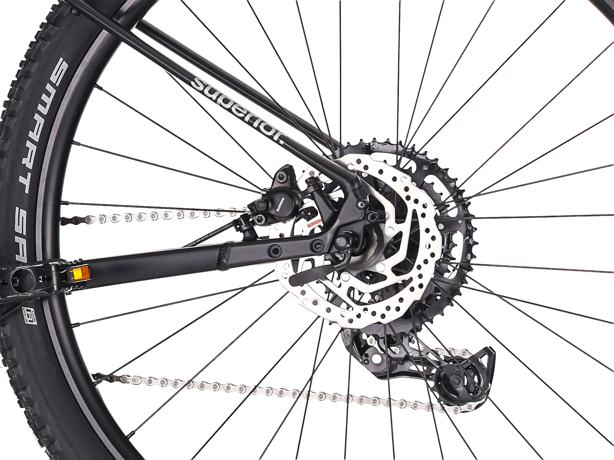 7. Bicicleta Superior XC 6.1 MS 29 Matte Black Bordeaux 16 - (S)