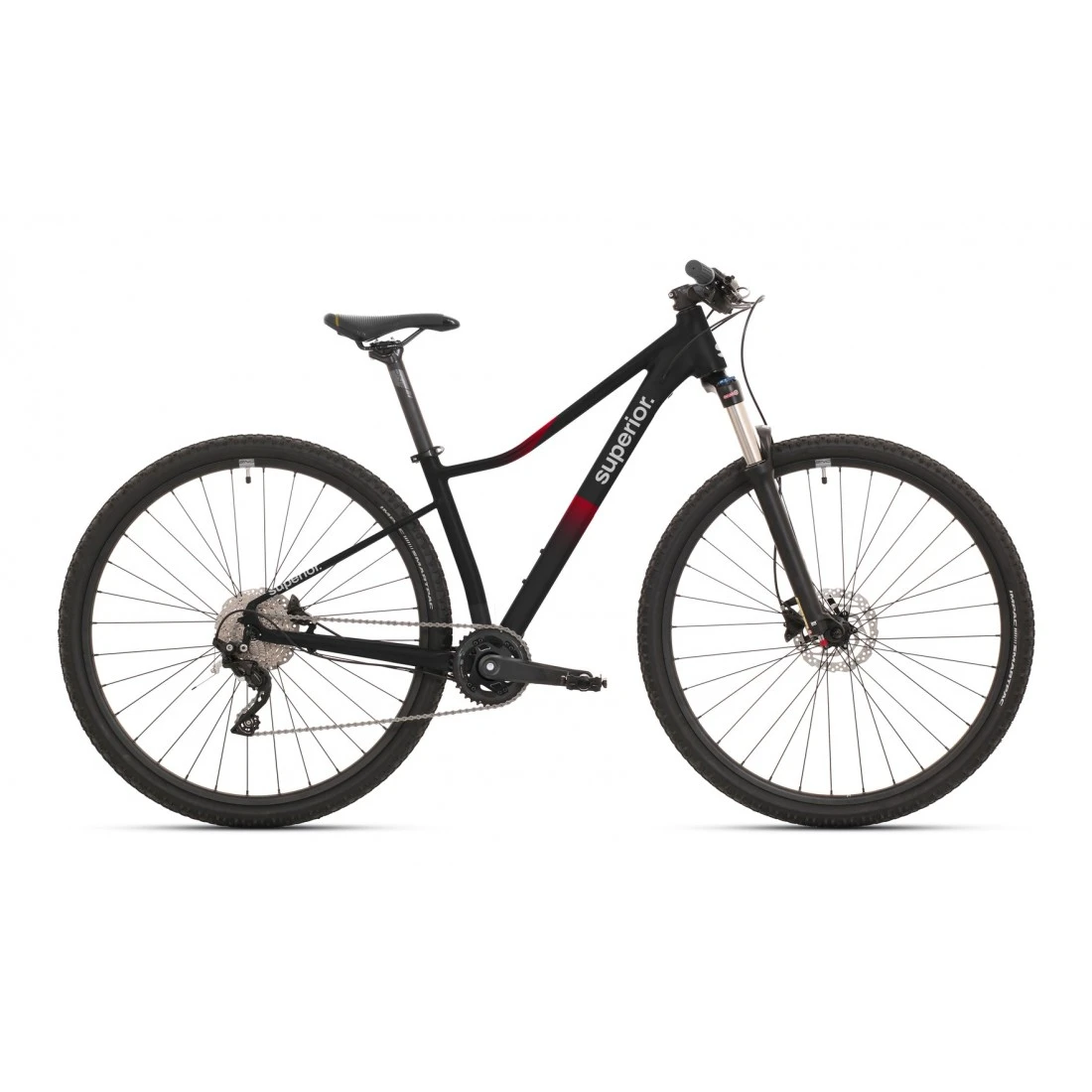 2. Bicicleta Superior XC 6.1 MS 29 Matte Black Bordeaux 16 - (S)