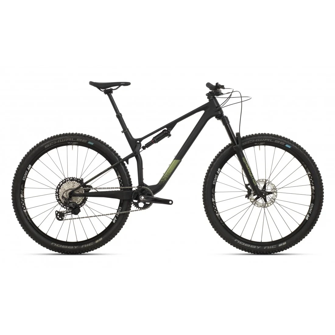 1. Bicicleta Superior XF 999 TR 29 Matte Black Olive Metallic 17.5 - (M) - Testata Freerider.ro 45cm