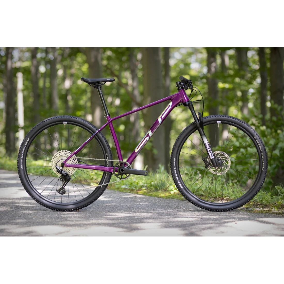 6. Bicicleta Superior XP 909 29 Gloss Violet hologram Chrome 44cm (M) 44cm, Mov/Argintiu