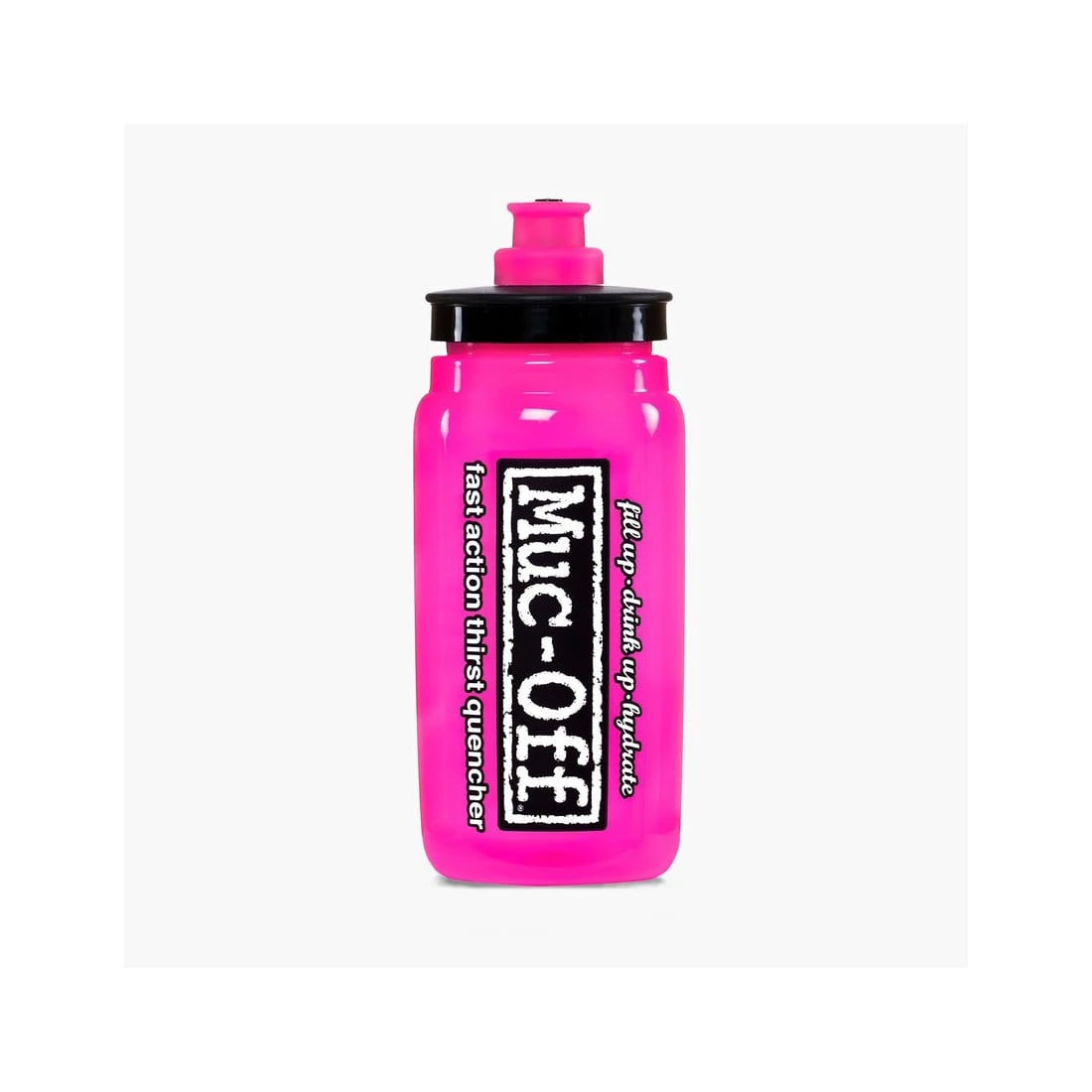 1. Bidon Muc-Off X Elite Fly Water Bottle Roz 550ml